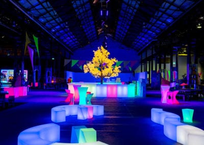 Neon Garden Theme - Sydney Prop Specialists