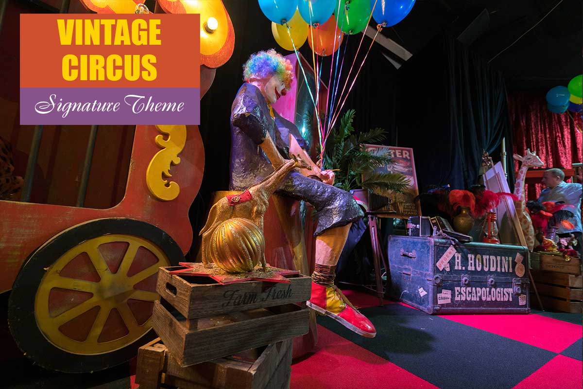 Vintage Circus Theme - Signature Themes - Sydney Prop Specialists
