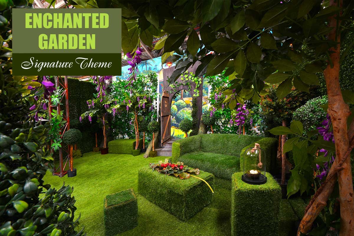 Enchanted Garden Theme - Signature Themes - Sydney Prop Specialists