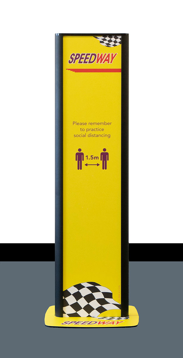 Branded Sanitiser Dispenser Stands