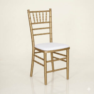 Tiffany Chair Resin Gold - TIFFRGL