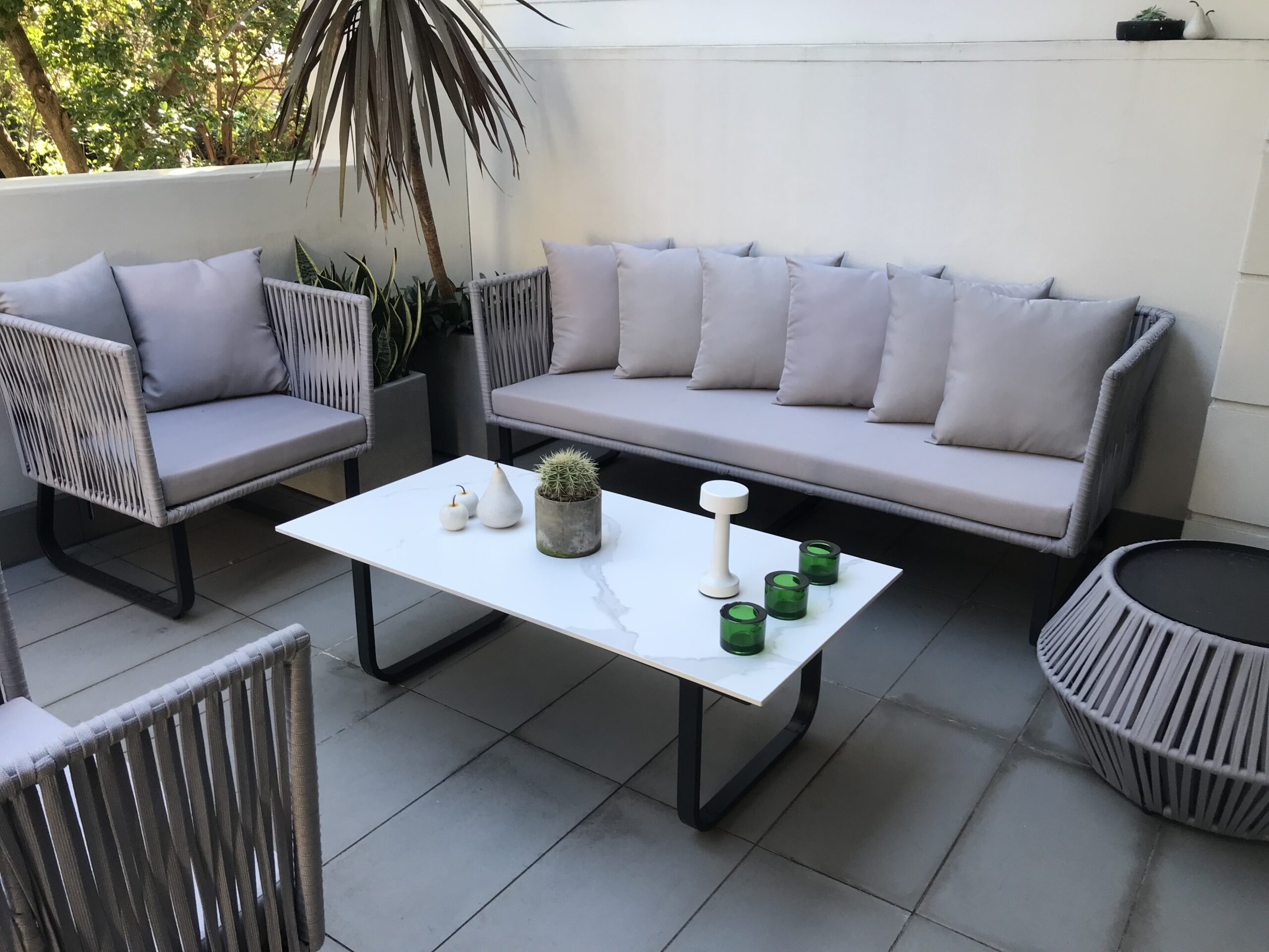 Bola Lounge - Dove Grey - 3 Seater - Image 2