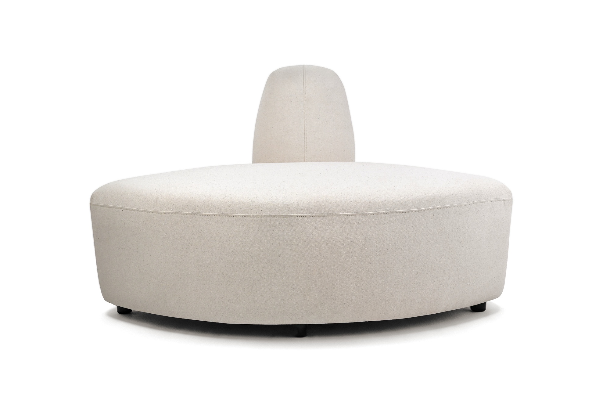 Chloe Lounge - Natural - Semi-Circle End