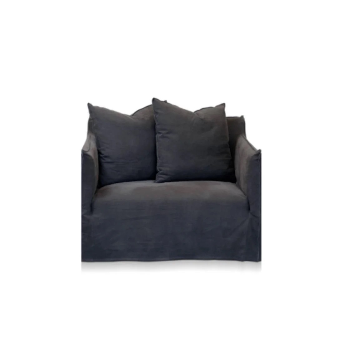 Joe Deep Lounge - Charcoal - Single Seater
