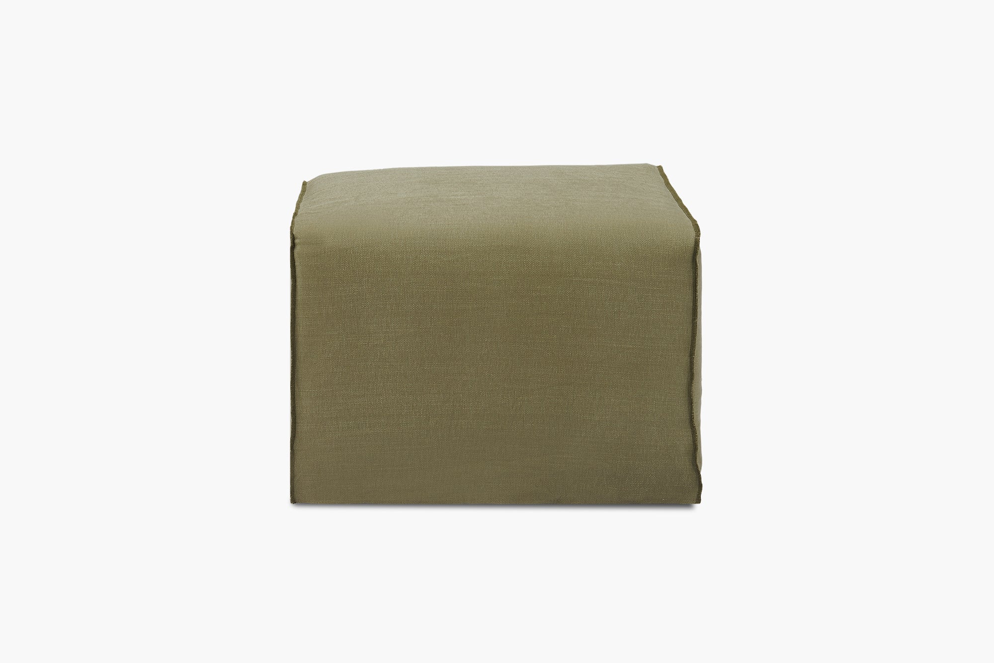 Joe Deep Lounge - Olive - Ottoman - Image 2