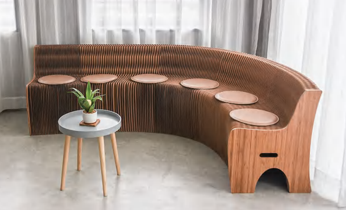 Melodeon Lounge-Couch - Natural - Image 2