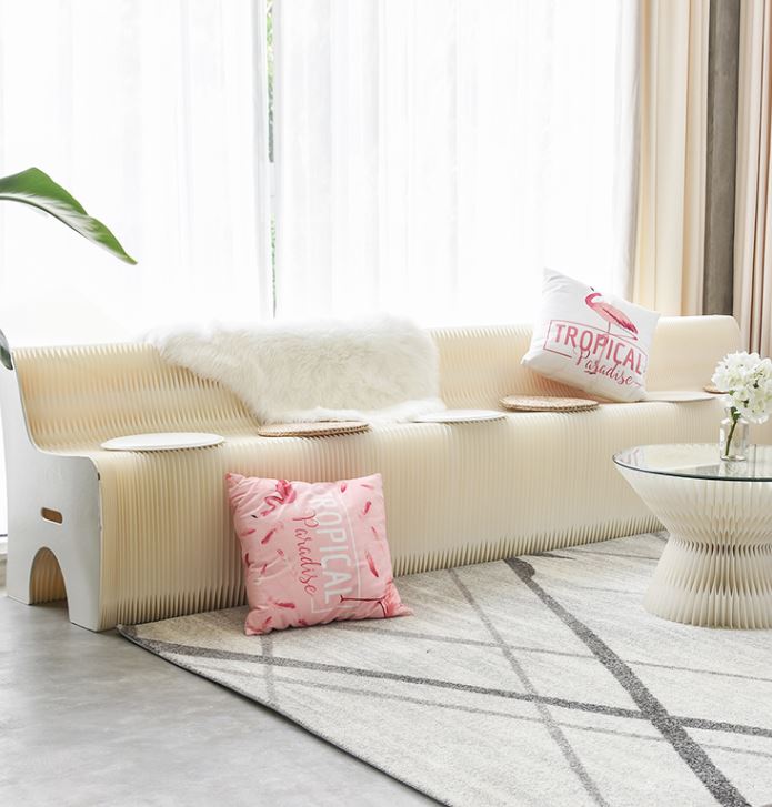 Melodeon Lounge-Couch - White - Image 4