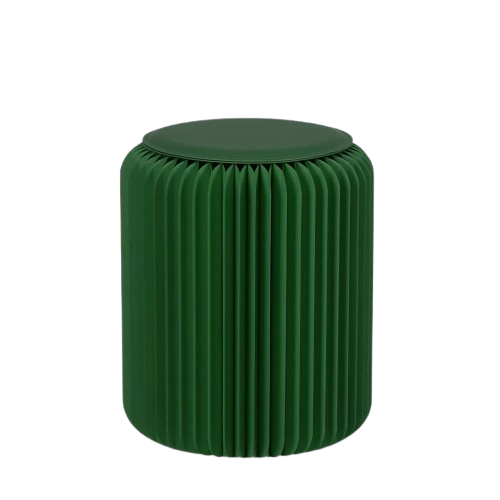 Melodeon Ottoman - Forest Green