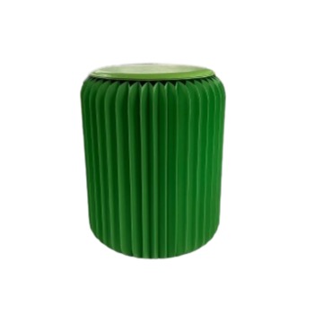 Melodeon Ottoman - Light Green