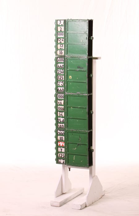 Bookmaker's tote board prop