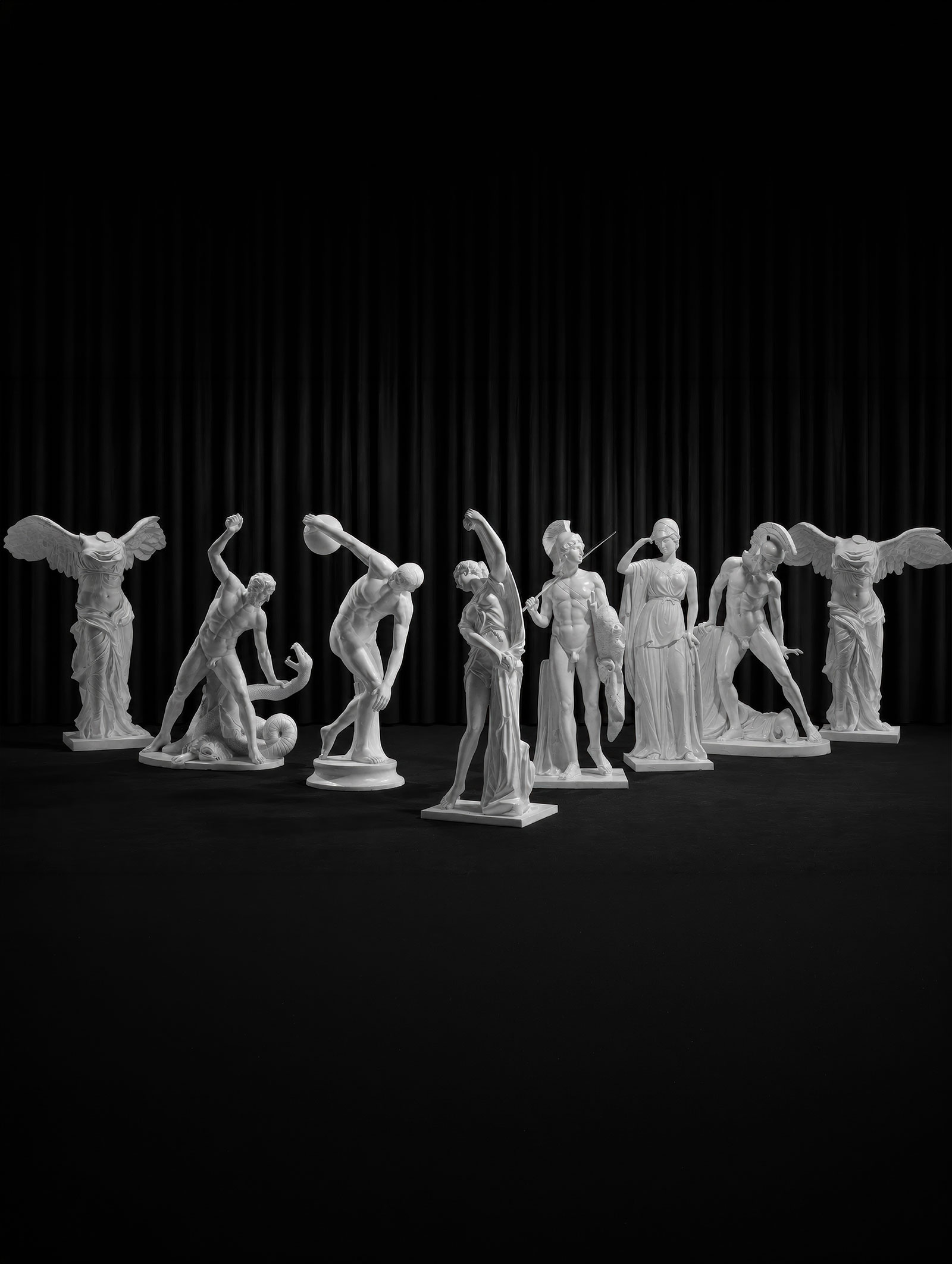 The Odyssey Greek statue collection
