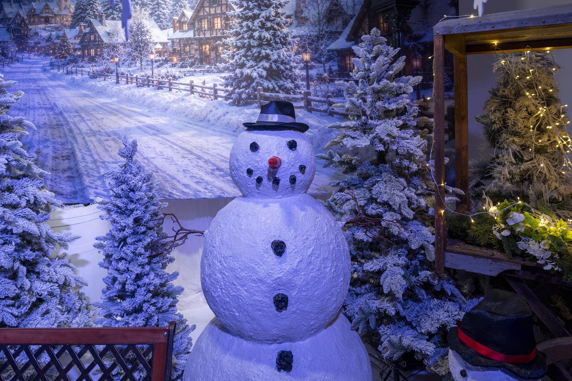 Winter Wonderland styling detail
