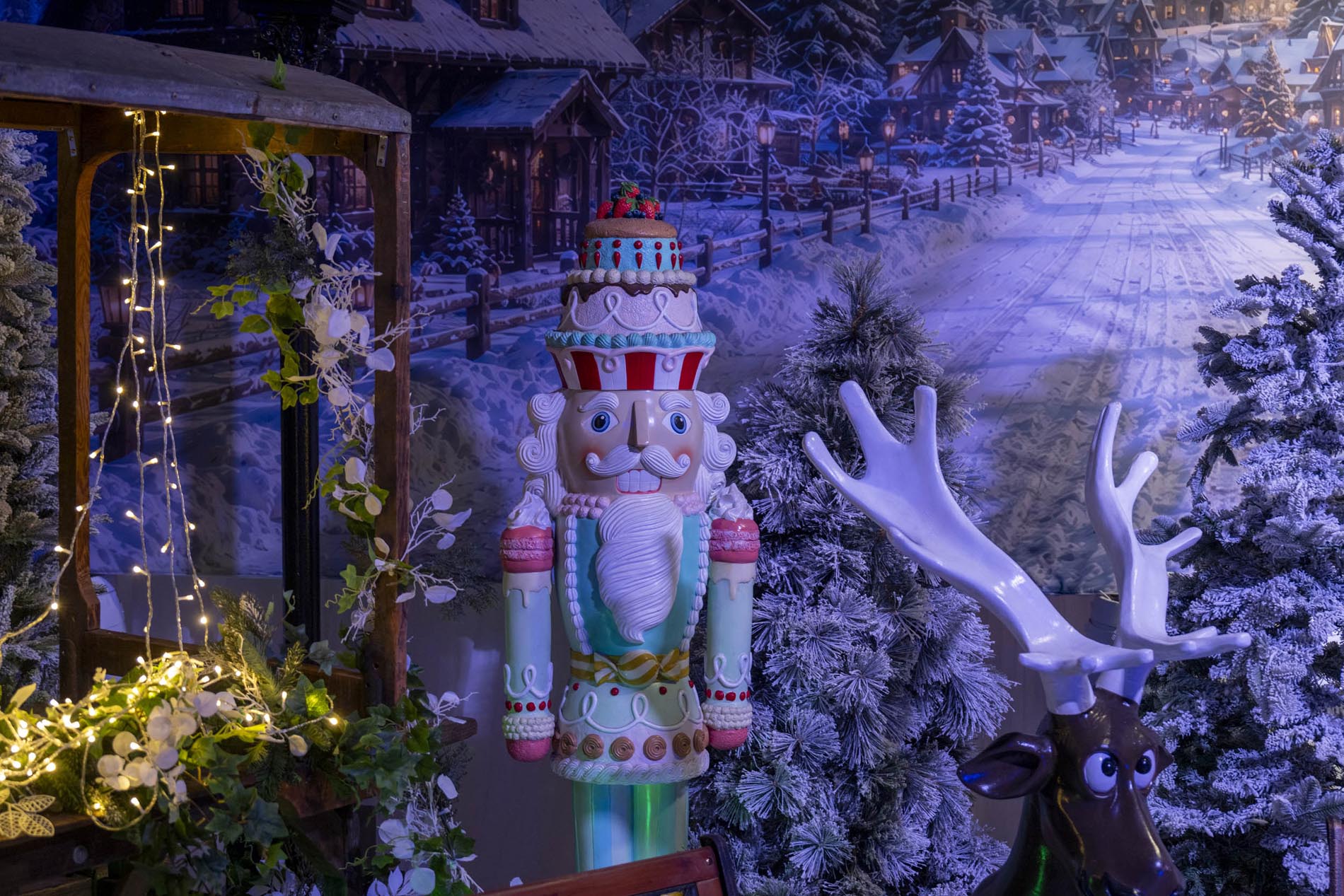Christmas event styling detail by Sydney Props