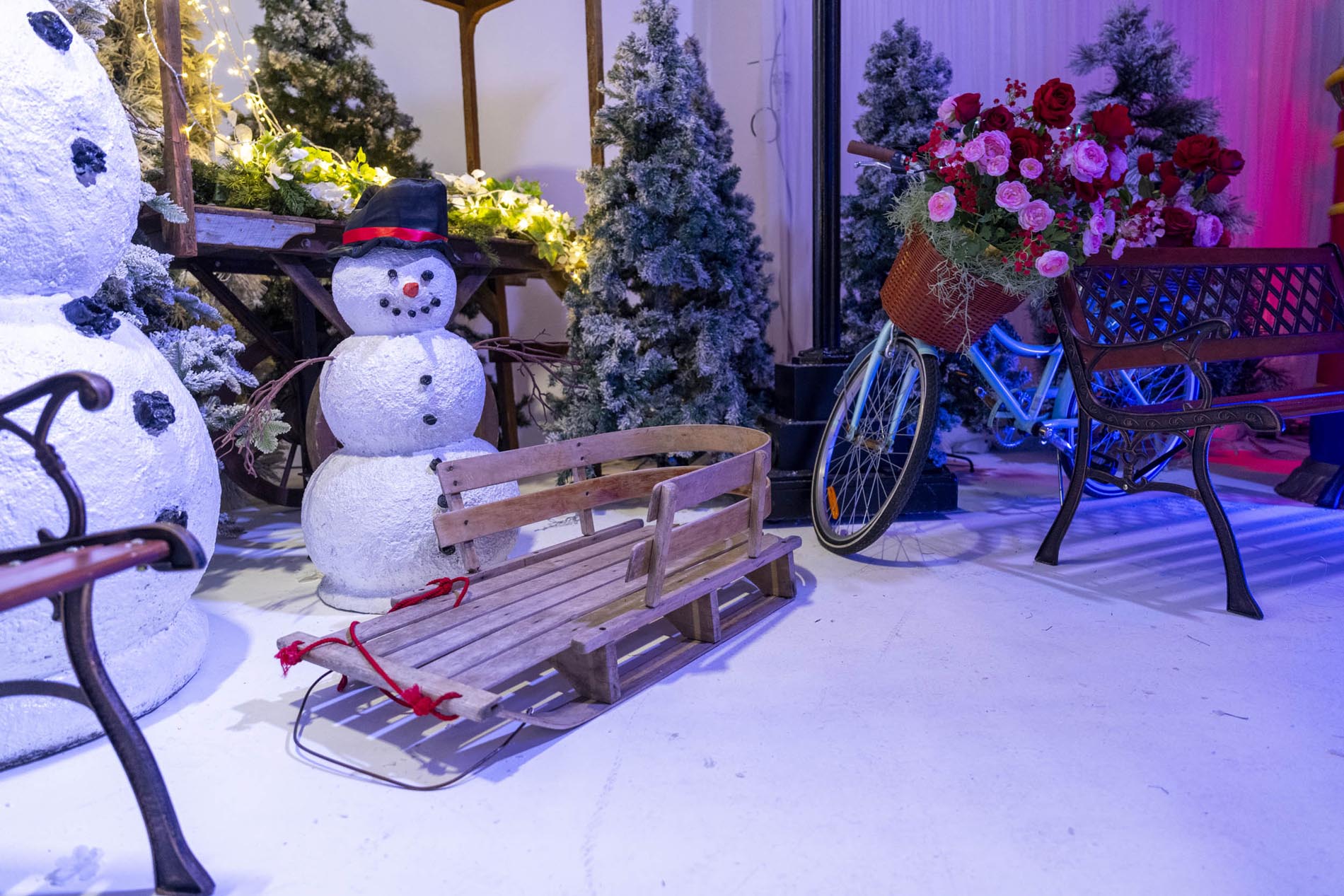 Après-ski chalet prop styling detail